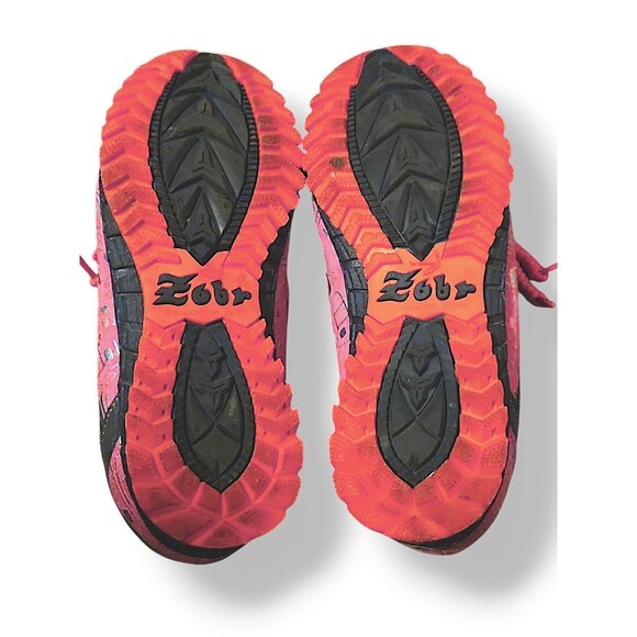 ZOBR Italian Design Leather Pink Purple Metallic Artfully Casual Shoe Qu… - Picture 6 of 6